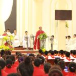 Giáo xứ Cẩm Sơn: Thánh lễ ban Bí tích Thêm sức trong Tuần Chầu lượt