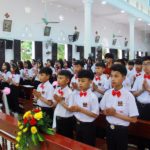 Giáo xứ Mỹ Yên: Thánh lễ ban Bí tích Thêm sức trong Tuần chầu lượt