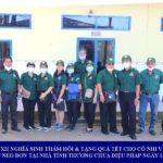 Đại diện Nghĩa Sinh Phước Tuy, Thủ Đức và Sài Gòn trao quà Tất niên Tân Sửu cho trẻ mồ côi và người cao tuổi neo đơn tại Trung tâm Phật giáo ở Đồng Nai