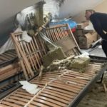 Một quả bom rơi xuống Tòa Giám mục Công giáo ở Kharkiv, Ukraine