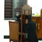 Quý thầy khóa 14 tham dự kỳ thường huấn năm thực hành mục vụ (giai đoạn hai)