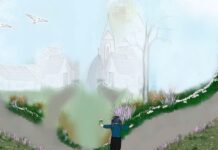 Làng ôm ấp tuổi thơ tôi