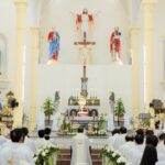 Giáo xứ Rú Đất: Cao điểm tuần chầu đền tạ – Hiệp thông trong tình yêu Thánh Thể