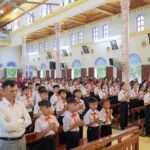 Thánh lễ ban bí tích Thêm Sức tại giáo xứ Yên Lĩnh