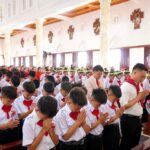 Giáo xứ Yên Thịnh: Thánh lễ ban bí tích Thêm Sức trong tuần chầu lượt