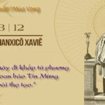 Truyền giáo là sống đạo & sống đạo là truyền giáo (Lễ kính Thánh Phanxicô Xaviê)