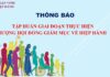Ban Hiệp Hành GP. Vinh: Thông báo về tập huấn giai đoạn thực hiện Thượng Hội đồng Giám mục về hiệp hành