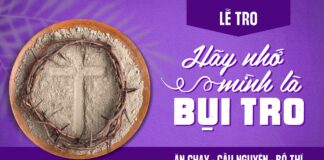 Các bài suy niệm Lễ Tro