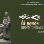 Đức Giêsu là Nguồn Nước Hằng Sống