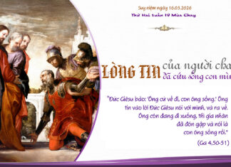 Lòng tin của người cha đã cứu sống con mình