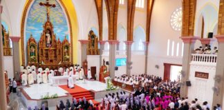 Thánh lễ khánh thành và cung hiến nhà thờ giáo xứ Trang Đen