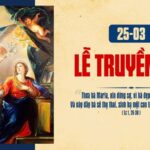 Lễ Truyền Tin: Từ bối rối đến tín thác