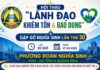 Thư mời dự hội thảo “Lãnh đạo khiêm tốn & Bao dung” và buổi gặp gỡ Nghĩa Sinh lần thứ 30