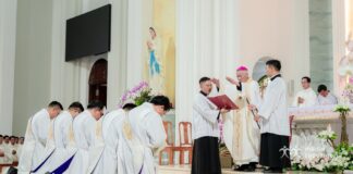 Hội Thừa sai Việt Nam: Thánh lễ truyền chức linh mục cho 5 thầy phó tế