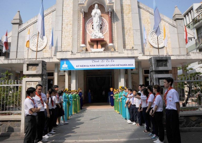 Giờ Lễ Giáo Xứ Nhà Thờ Nghĩa Hoà Mới Nhất
