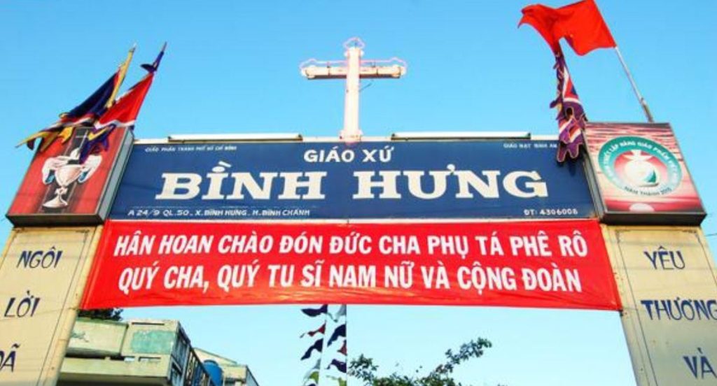 Giờ Lễ Giáo Xứ Nhà Thờ Bình Hưng Mới Nhất (Bình Chánh, TPHCM)