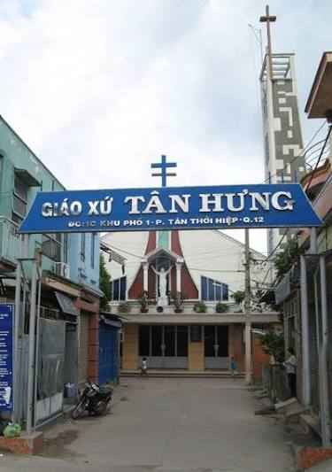 Giờ Lễ Giáo Xứ Nhà Thờ Tân Hưng Mới Nhất (Quận 12)
