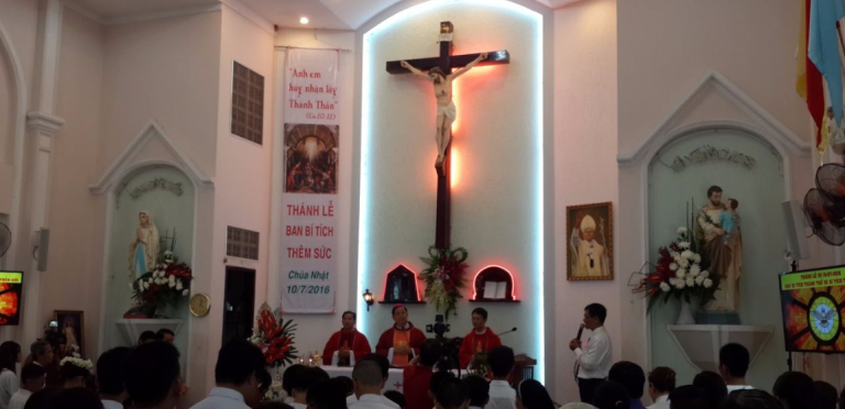 Giờ Lễ Nhà Thờ Thánh Gioan PhaoLo II Mới Nhất